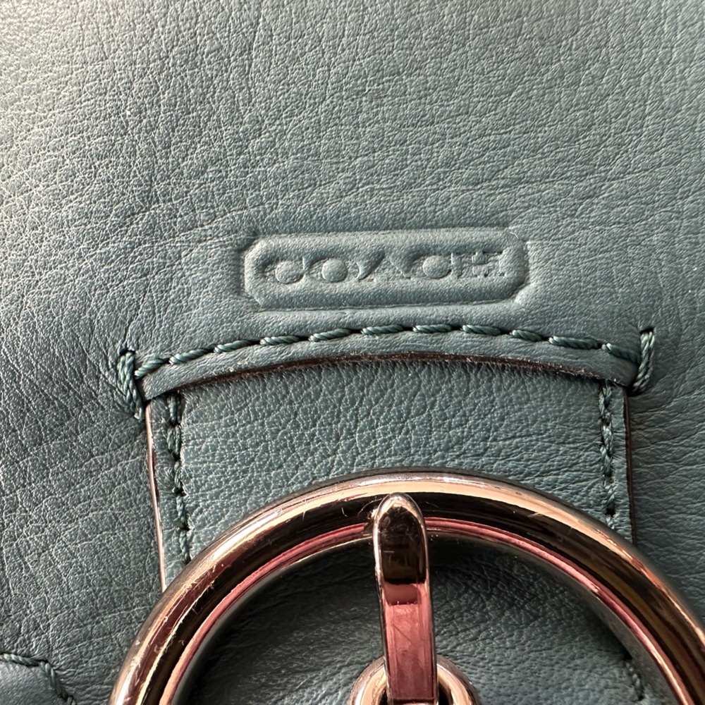 Elegant Blue Women's Tote Bag purse COACH - Picture 5 of 15